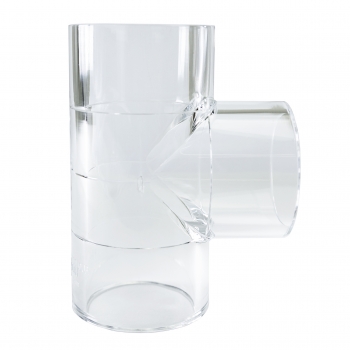 Rohrverbinder glasklar für 32mm - T